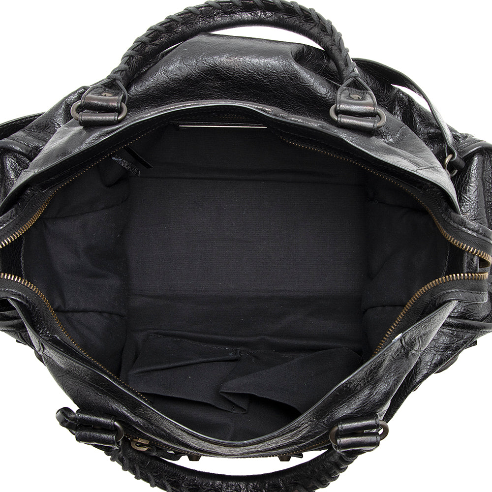 Balenciaga Agneau Classic City Satchel (SHF-20329)