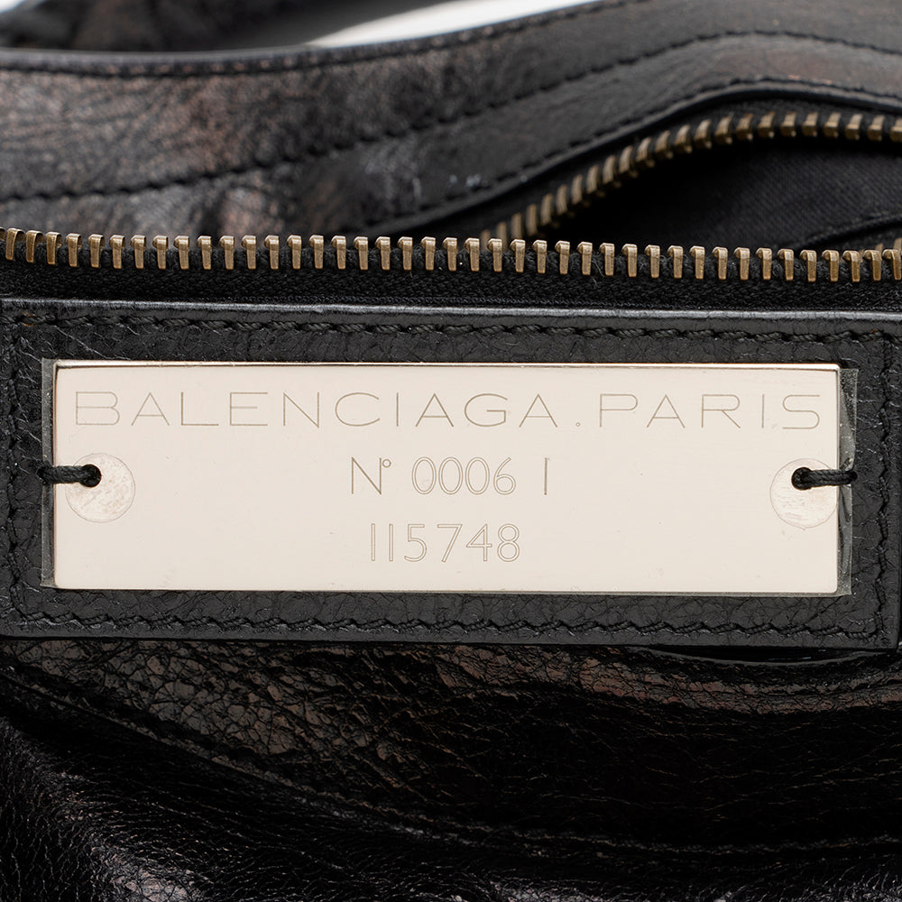 Balenciaga Agneau Classic City Satchel (SHF-20329)
