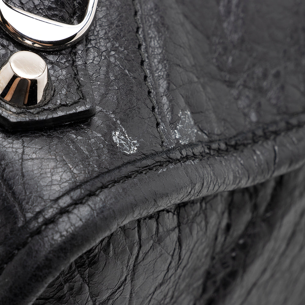 Balenciaga Agneau Classic City Satchel (SHF-20899)