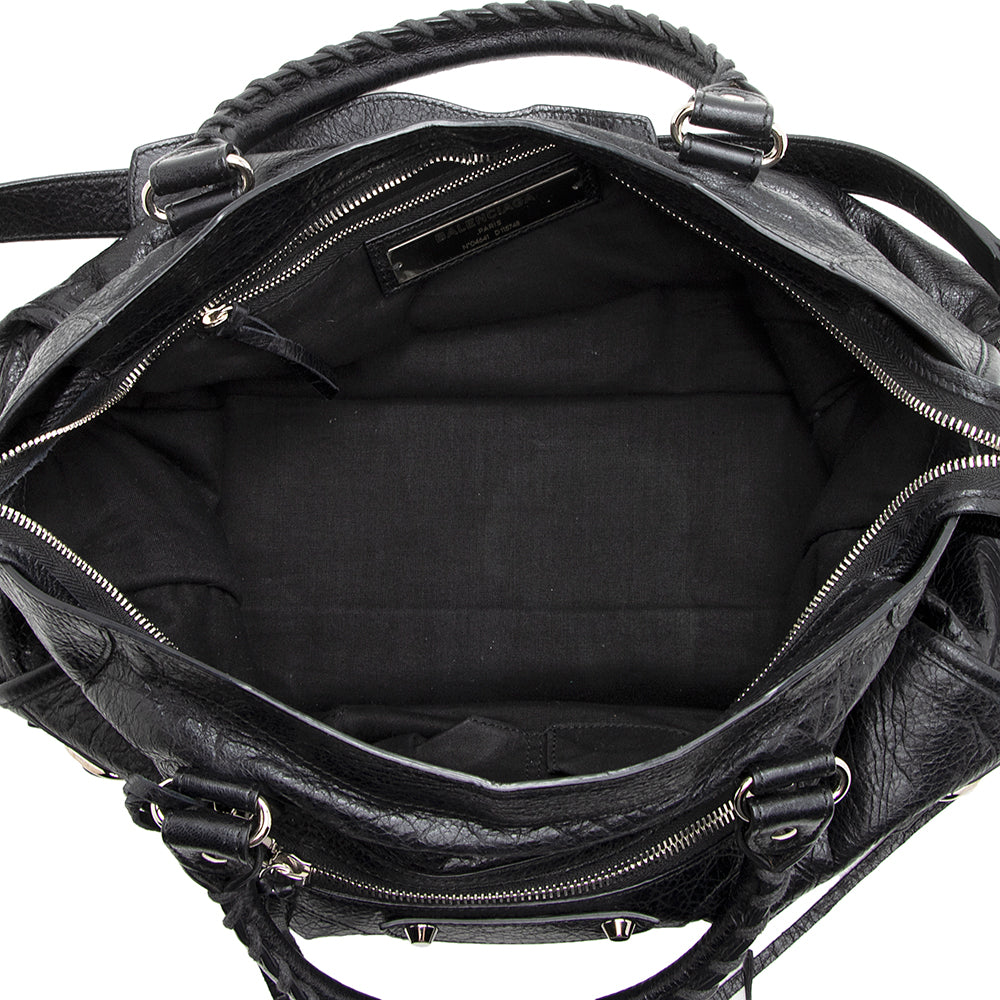 Balenciaga Agneau Classic City Satchel (SHF-20899)