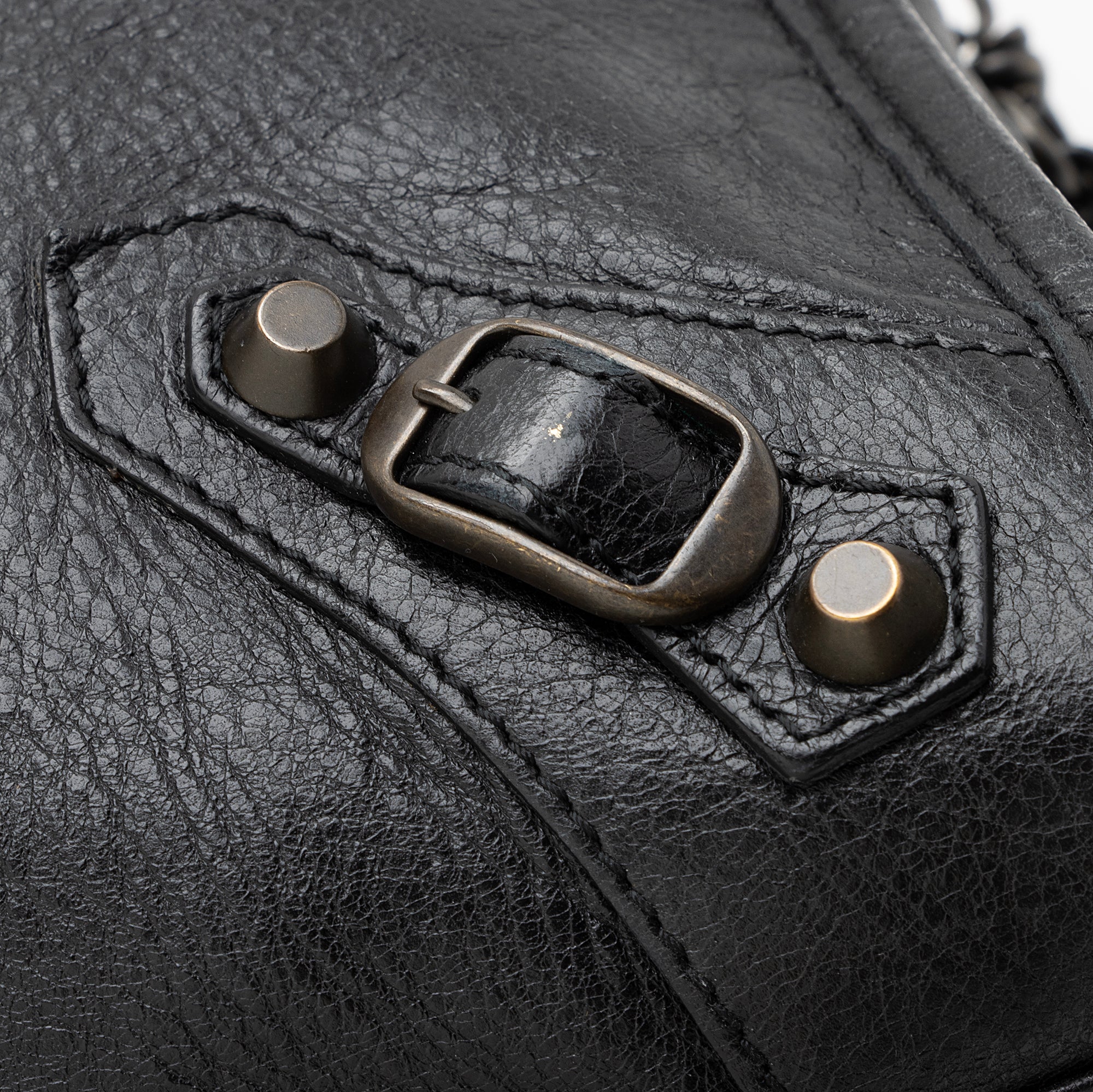 Balenciaga Agneau Classic City Satchel (SHF-22758)