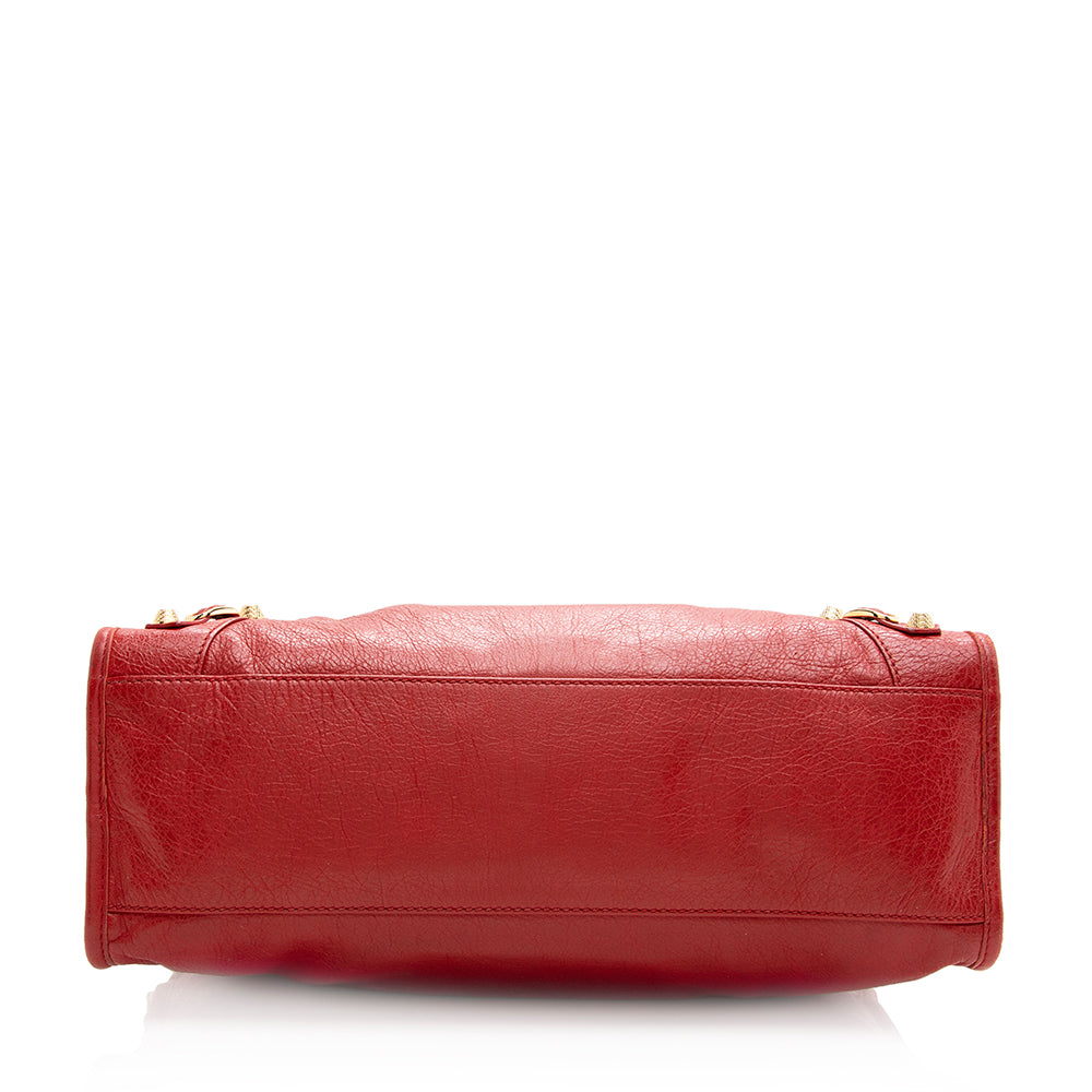 Balenciaga Agneau Giant 12 City Satchel (SHF-20898)