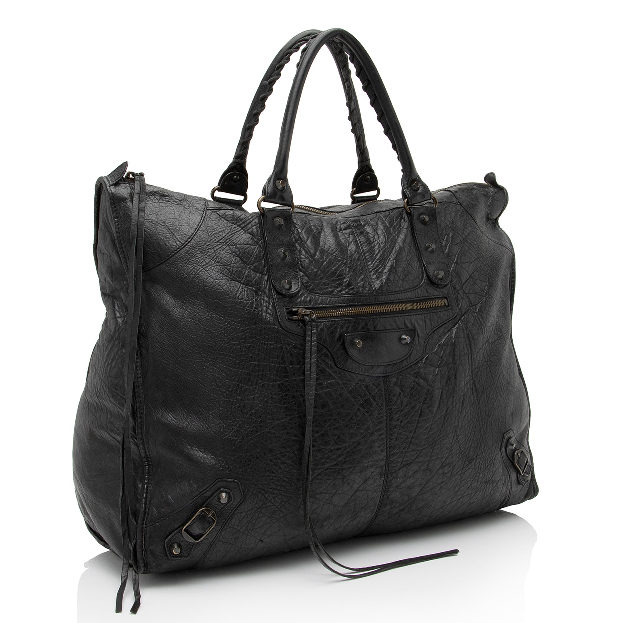 BALENCIAGA AGNEAU MINI FOLDER TOTE BAG 【公式通販】