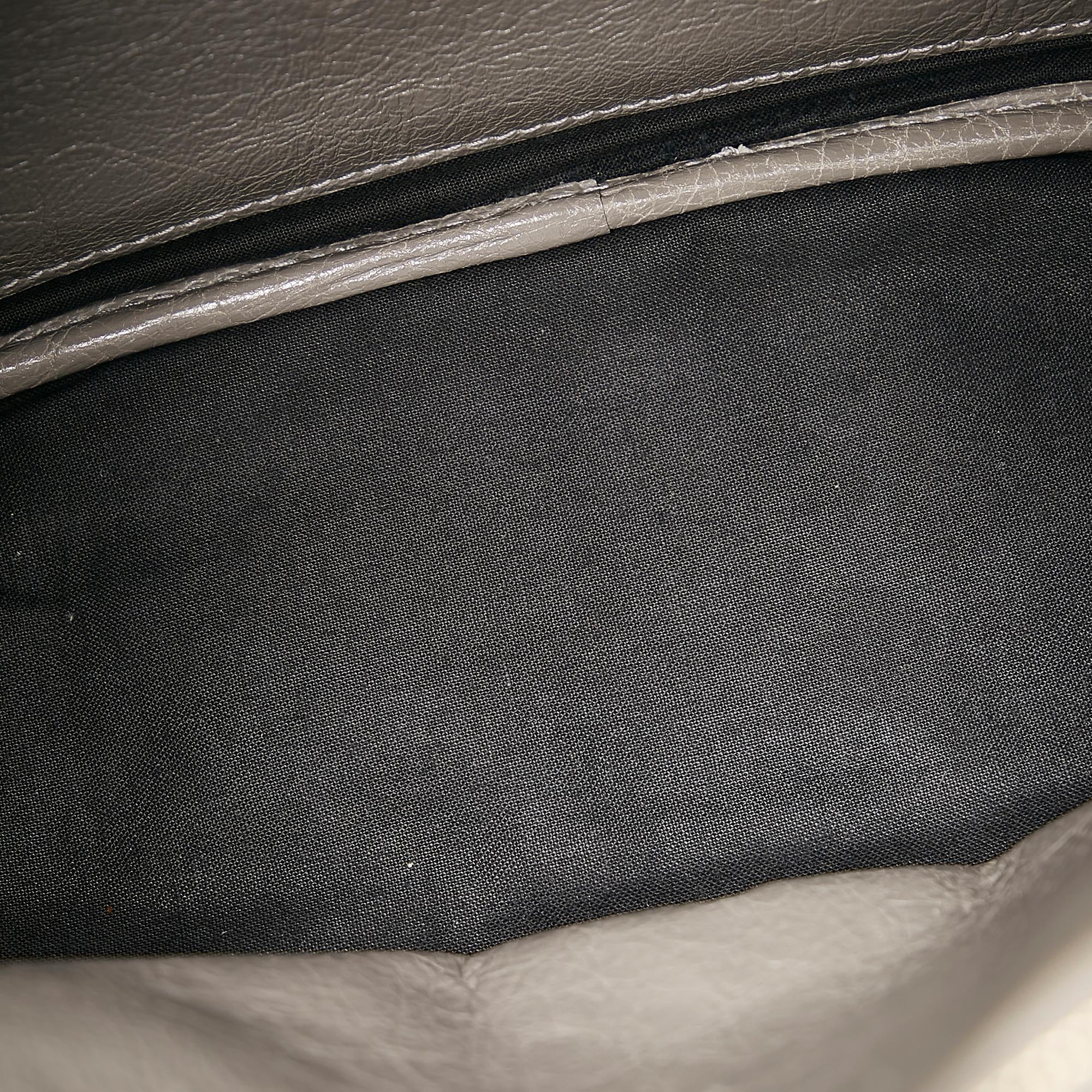 Balenciaga Blanket Square Leather Satchel (SHG-28814)