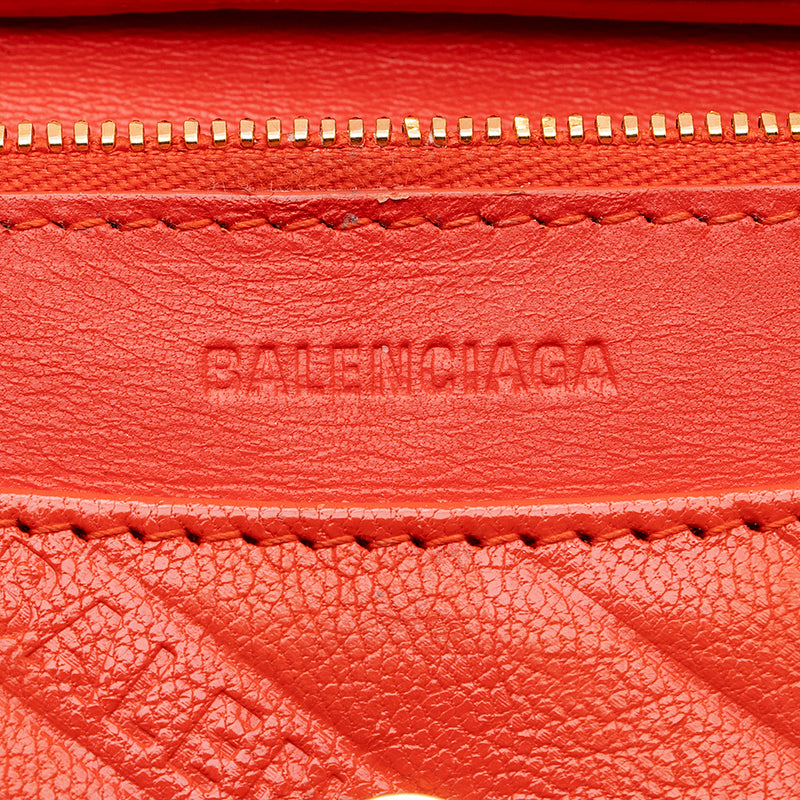 Balenciaga Calfskin BB Chain Wallet (SHF-20008)