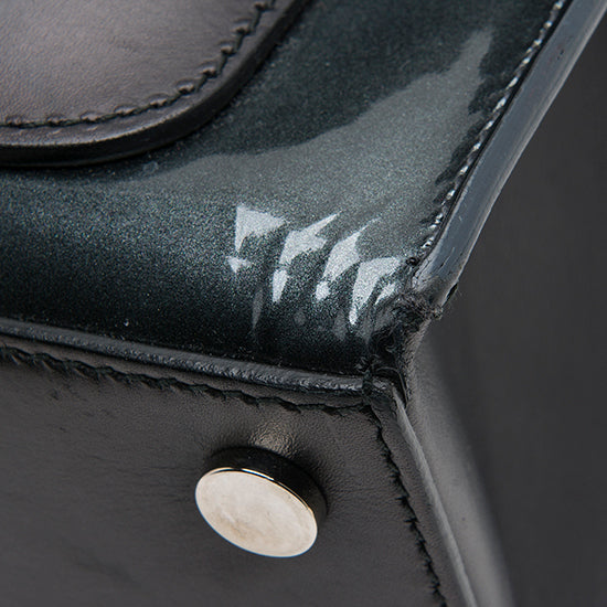 Balenciaga Calfskin Leather Padlock Mini All Afternoon Tote - FINAL SALE (SHF-10460)