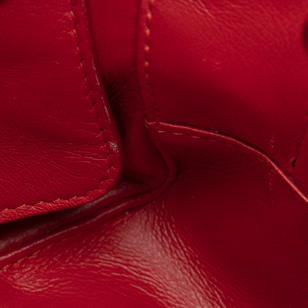 Balenciaga Calfskin Triangle Square XS Bag (SHF-21060)