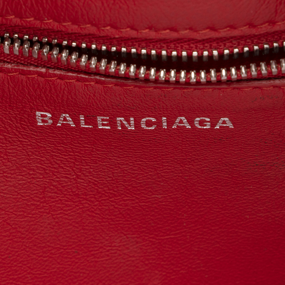 Balenciaga Calfskin Triangle Square XS Bag (SHF-21060)