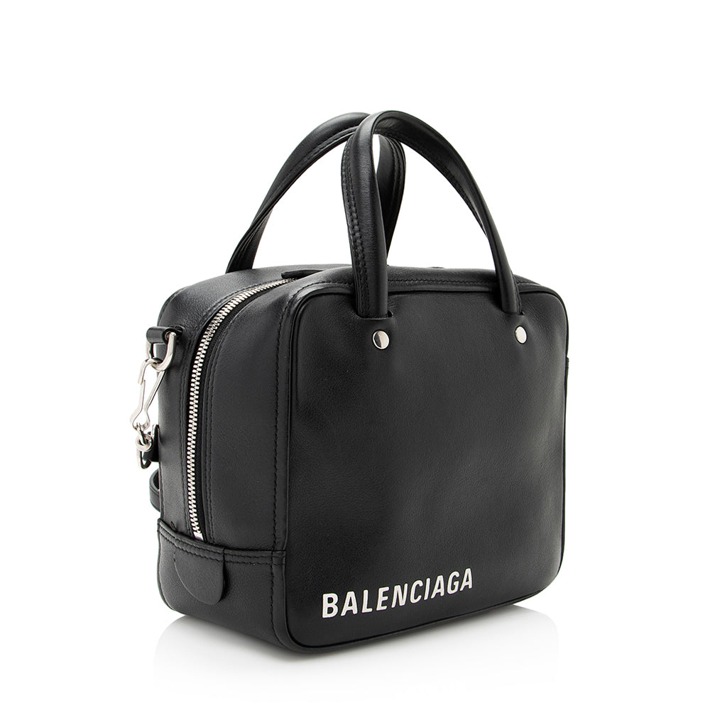 Balenciaga Calfskin Triangle Square XS Bag (SHF-21060)