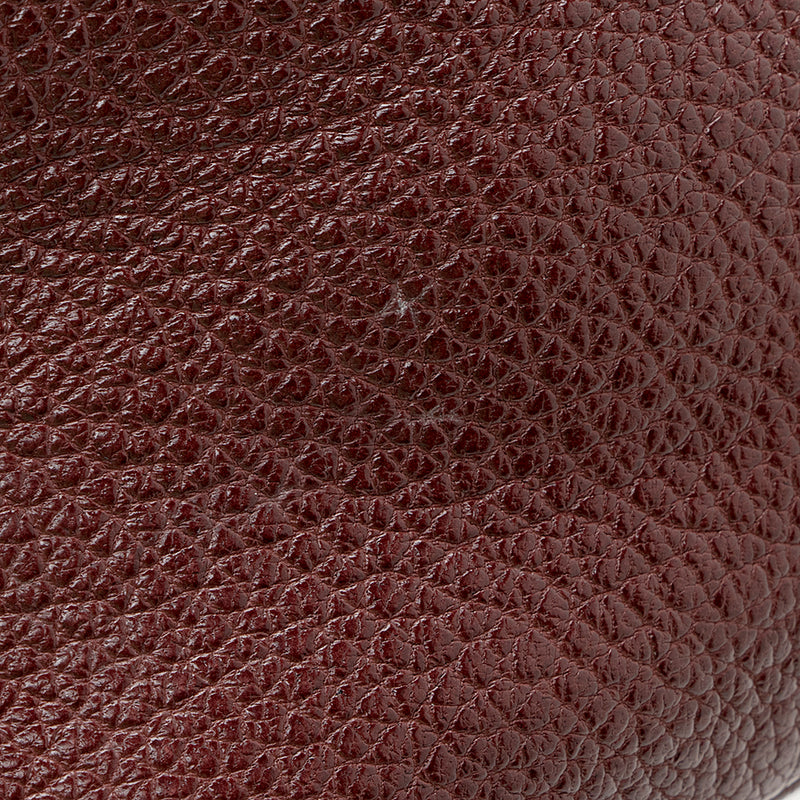 Balenciaga Chevre Leather Metallic Edge Velo Satchel (SHF-18023)