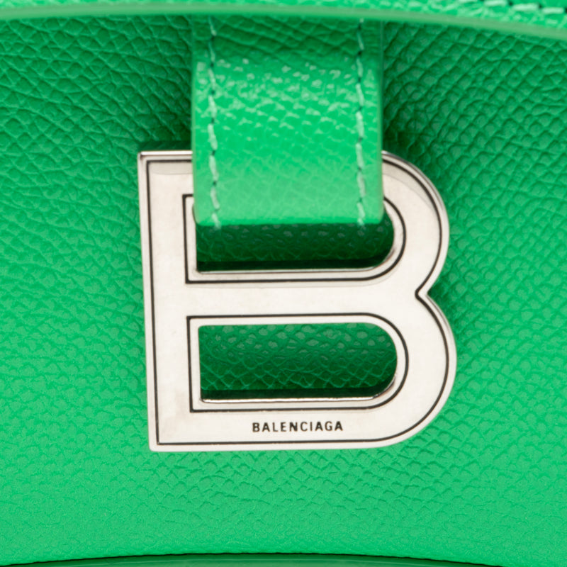 Balenciaga Grainy Calfskin Soft Hourglass XS Shoulder Bag (SHF-6CEwfP)