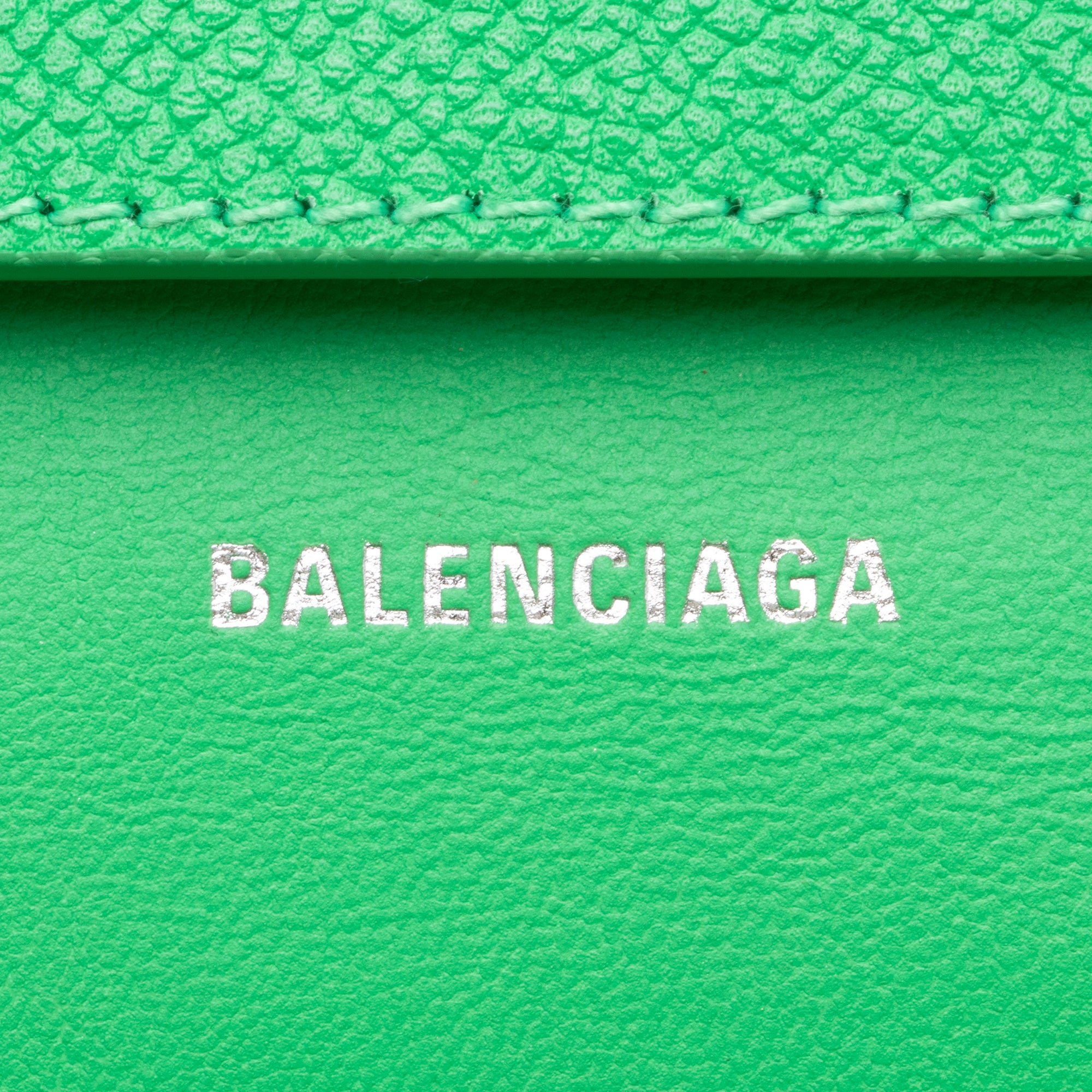 Balenciaga Grainy Calfskin Soft Hourglass XS Shoulder Bag (SHF-6CEwfP)