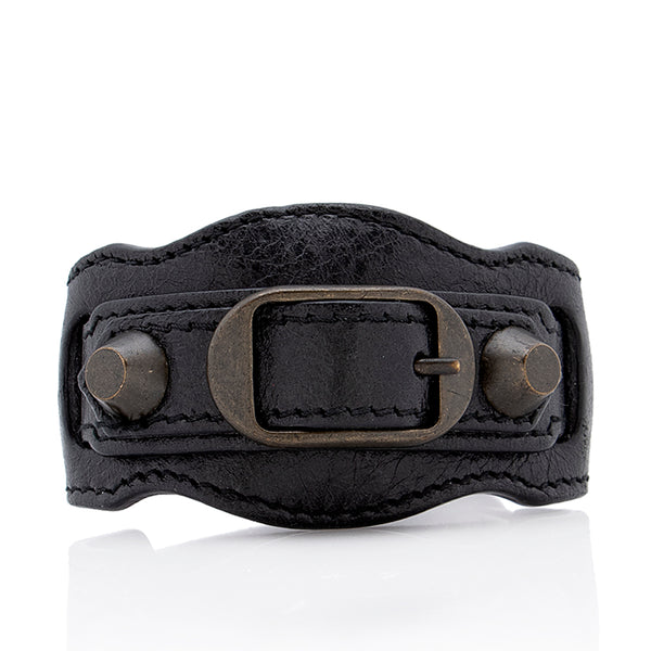 Balenciaga Lambskin Classic Bracelet - FINAL SALE (SHF-18513)