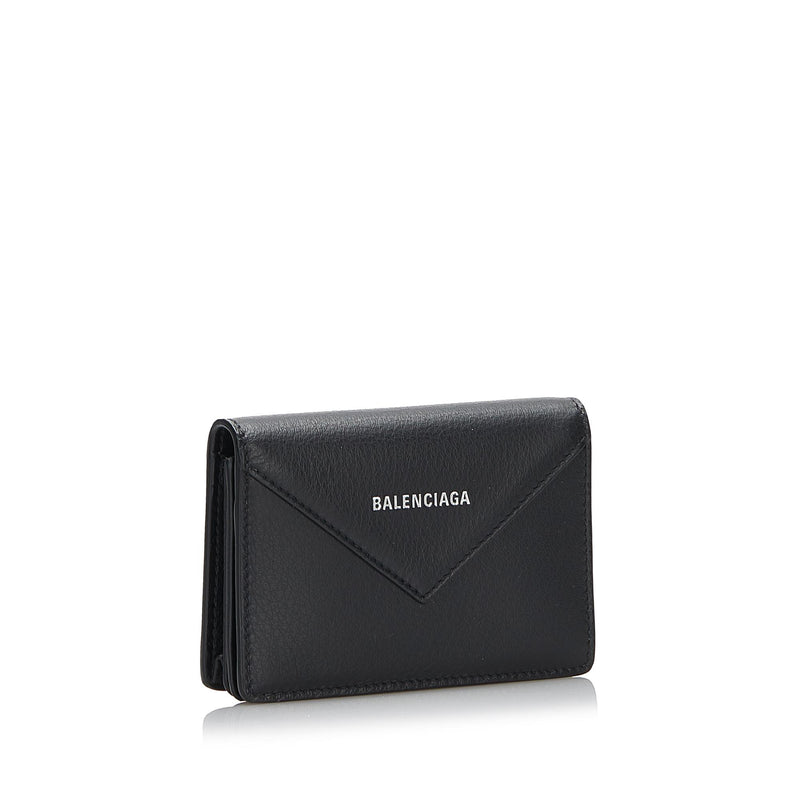 Balenciaga Leather Card Case (SHG-oYpLML)