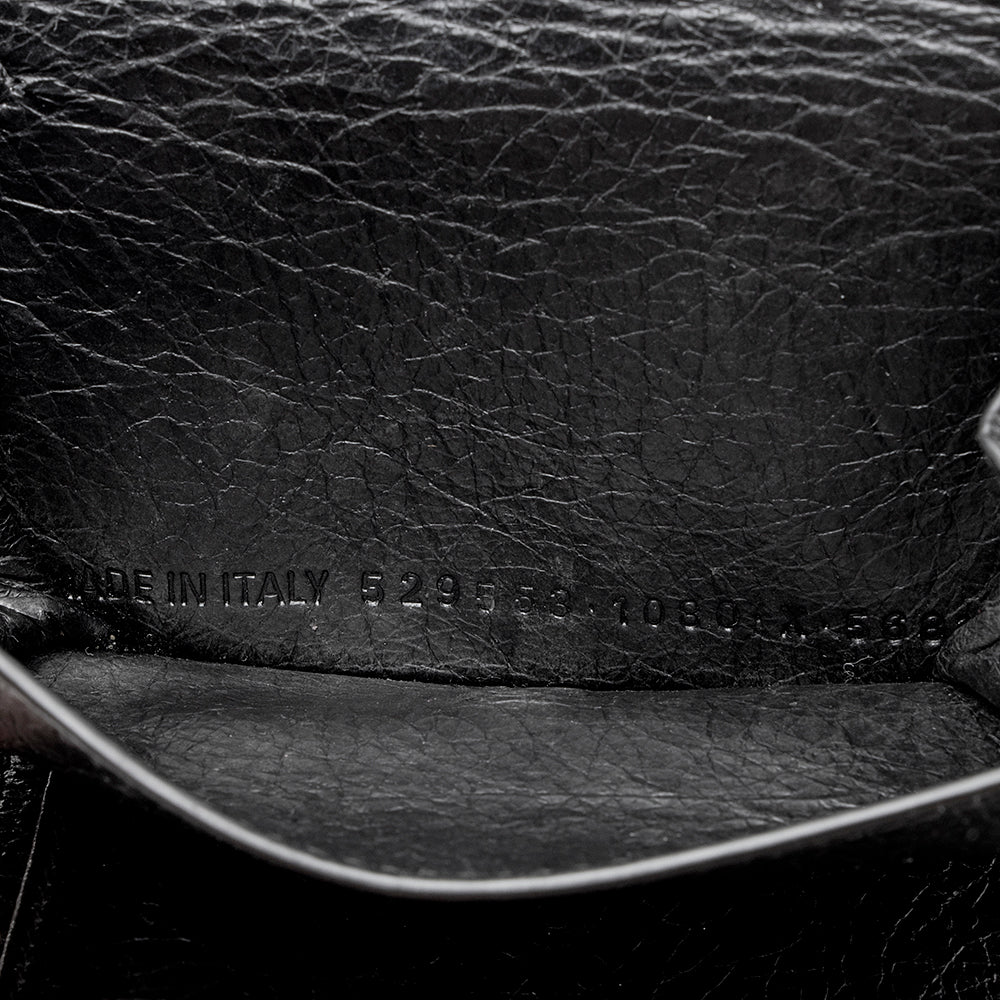 Balenciaga Leather Graffiti Mini Wallet (SHF-16612)