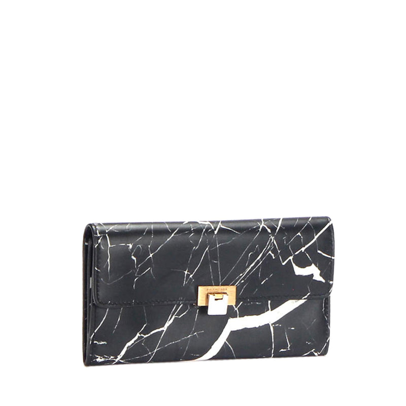 Balenciaga Leather Long Wallet (SHG-24751)