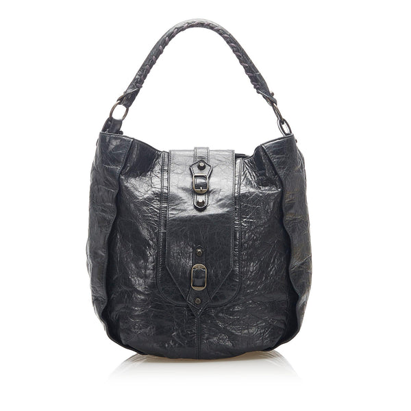 Balenciaga Leather Shoulder Bag (SHG-25016)