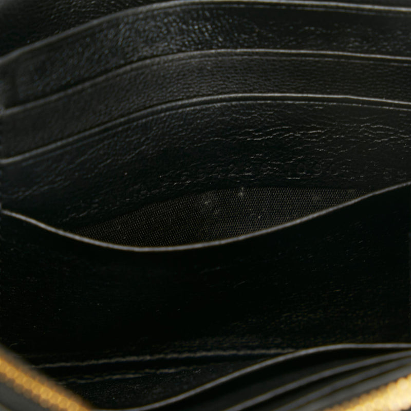 Balenciaga Logo Print Leather Long Wallet (SHG-35274)