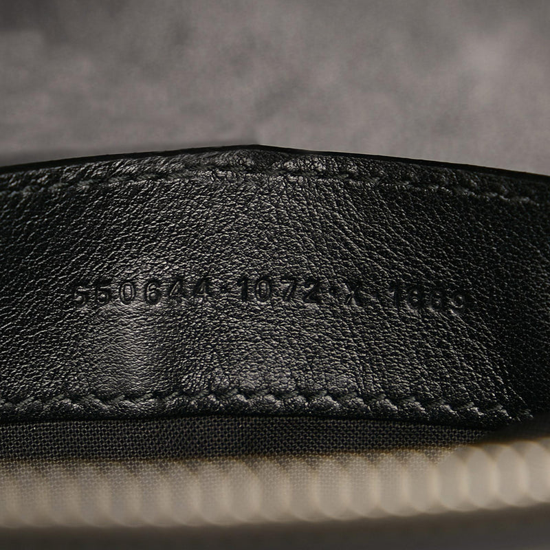 Balenciaga Logo Ville M Top Handle Leather Satchel (SHG-35706)