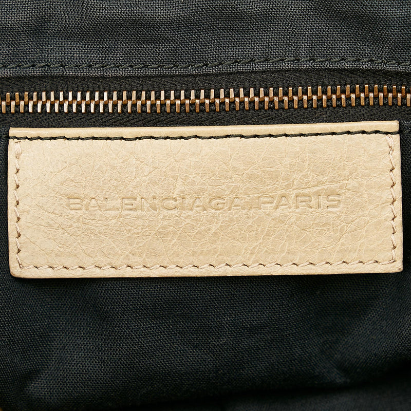 Balenciaga Motocross Classic Day Leather Shoulder Bag (SHG-23571)