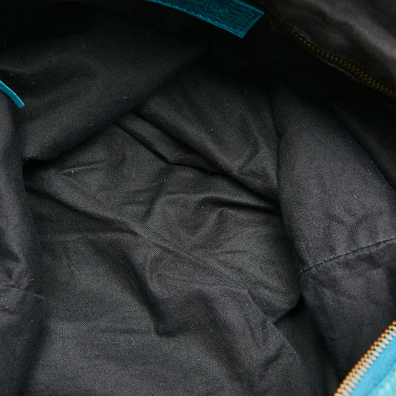 Balenciaga Motocross Classic Day Leather Shoulder Bag (SHG-27287)
