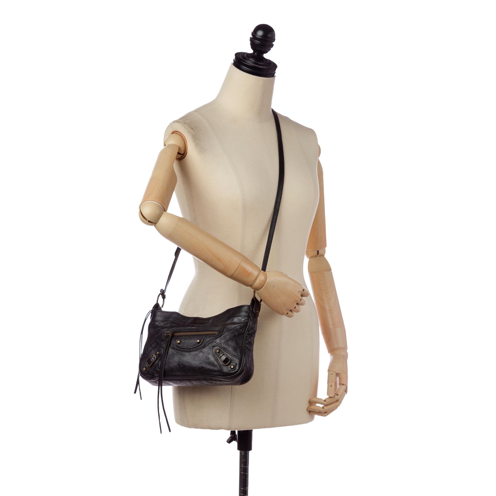 Balenciaga Motocross Classic Hip Crossbody Bag (SHG-33892)