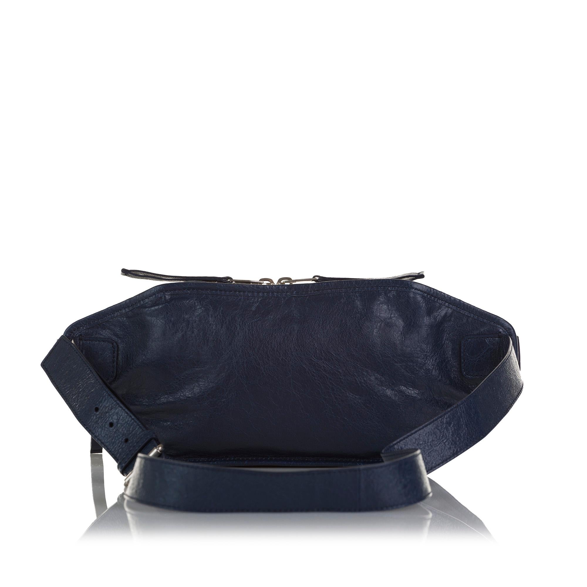 箱付・美品 BALENCIAGA クラッシック ネオリフト ボディバッグ Balenciaga Motocross Classic Neo Lift Belt Bag (SHG-BgSMmo)
