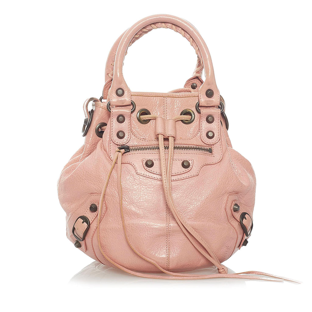 Balenciaga Classic Pompon Bucket Bag – LuxeDH