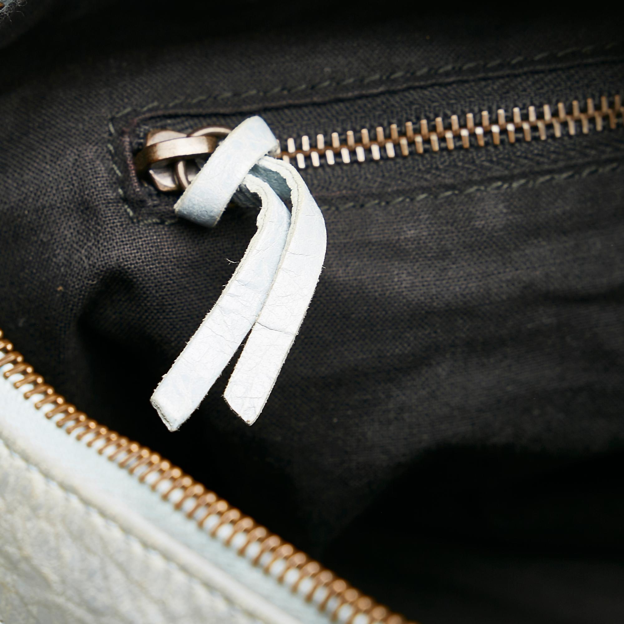 Balenciaga Motocross Classic Twiggy Leather Satchel (SHG-27490)