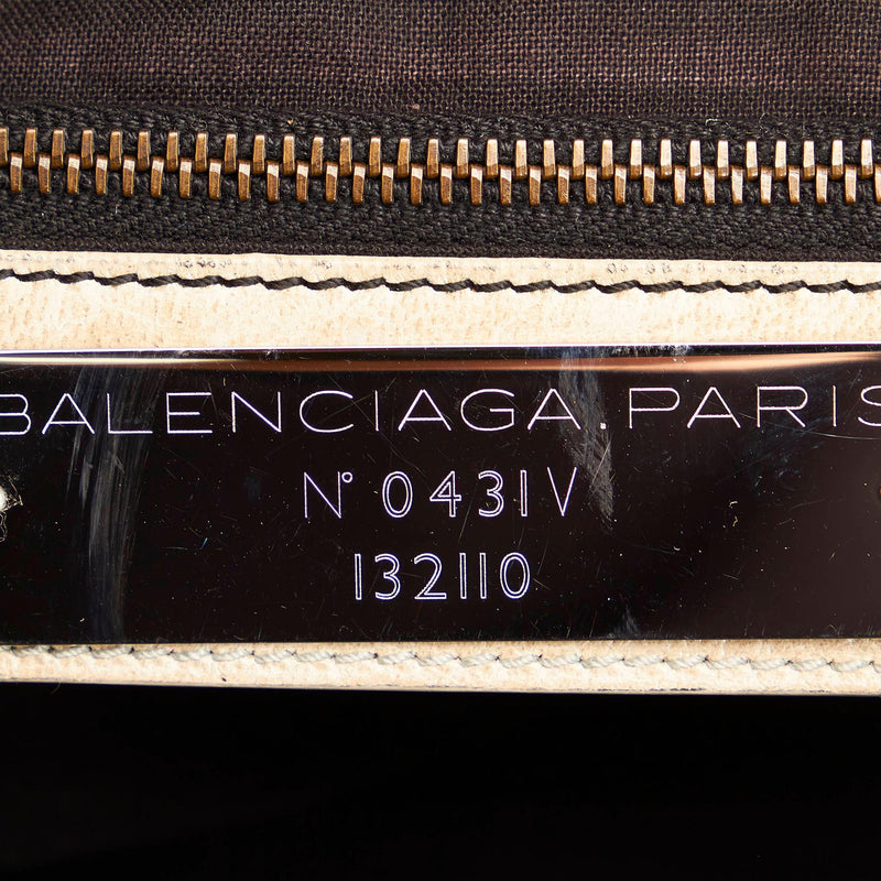 Balenciaga Motocross Classic Work Lambskin Leather Handbag (SHG-31878)