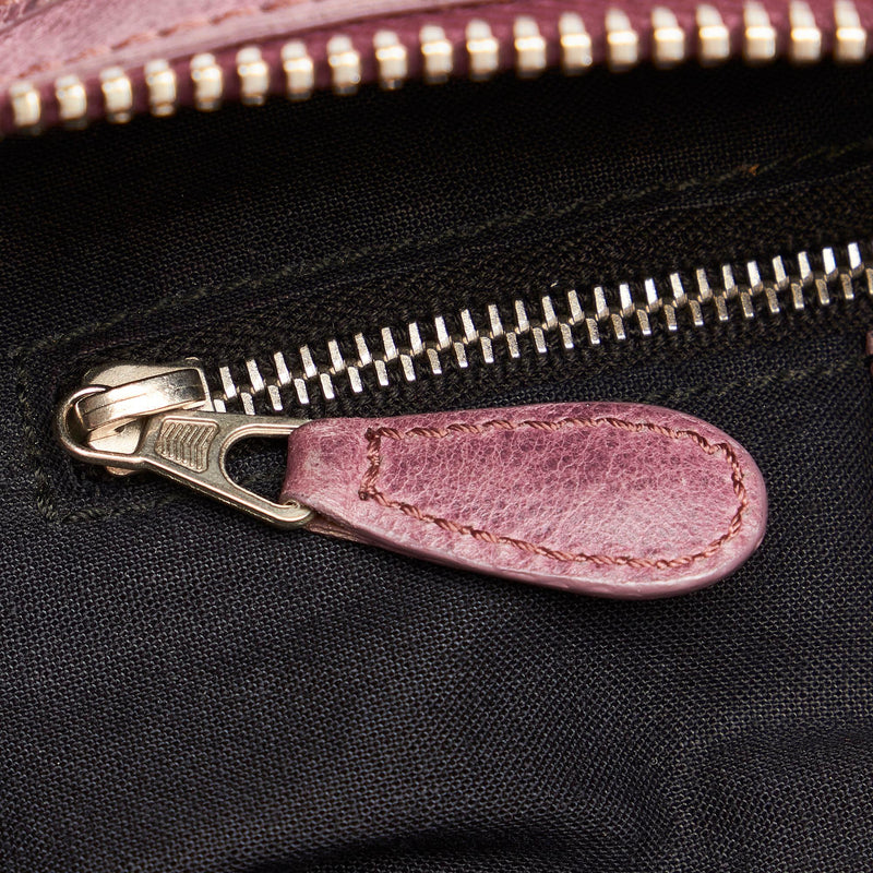 All afternoon leather handbag Balenciaga Black in Leather - 27475092