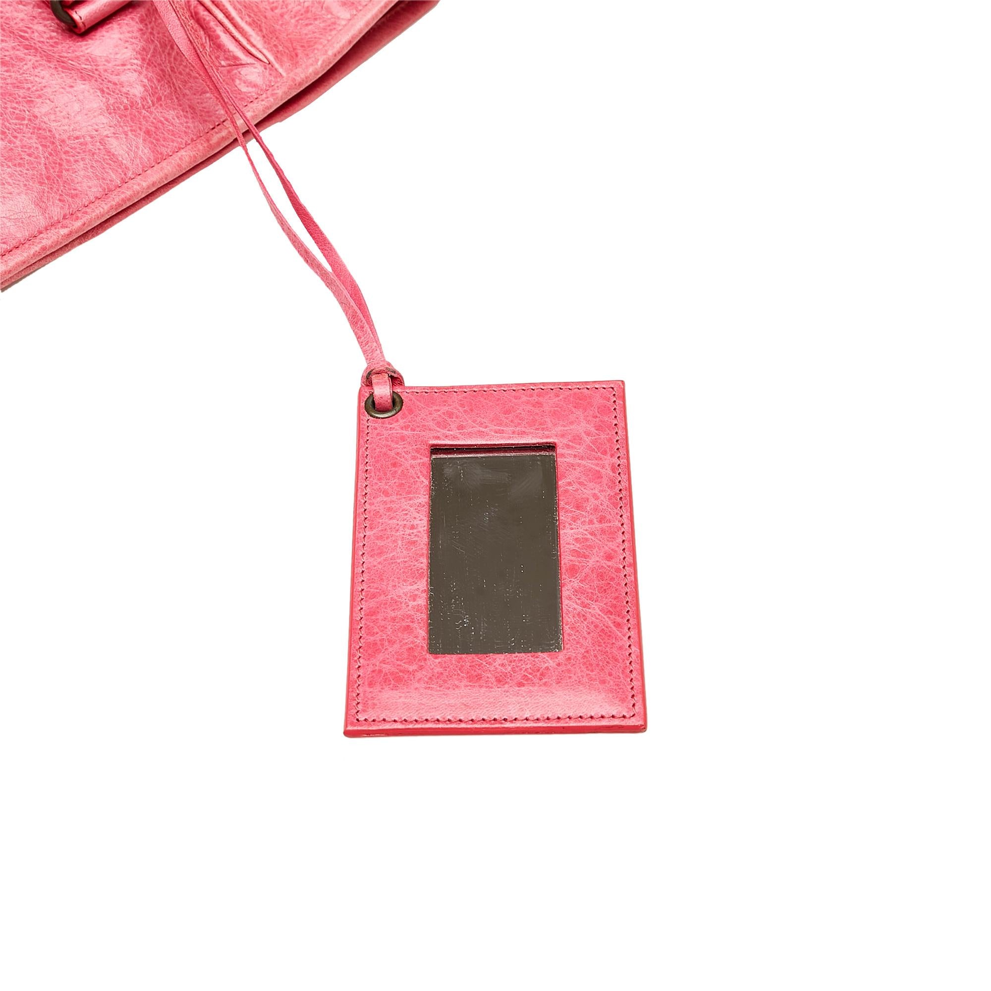 Balenciaga Motocross Sunday Leather Tote Bag (SHG-33255)