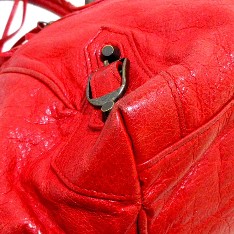 Balenciaga Motocross Sunday Leather Tote Bag (SHG-36401)