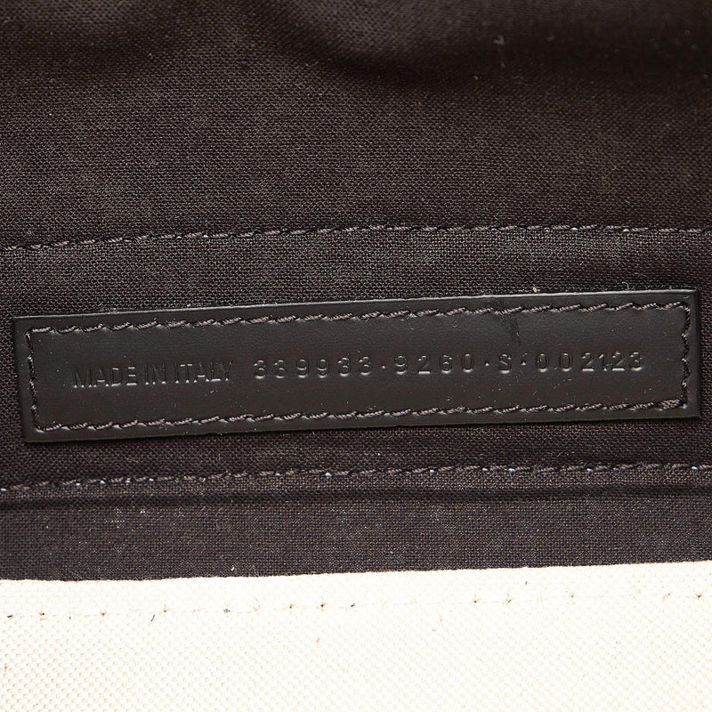 Balenciaga Navy Cabas S Canvas Tote Bag (SHG-32033)