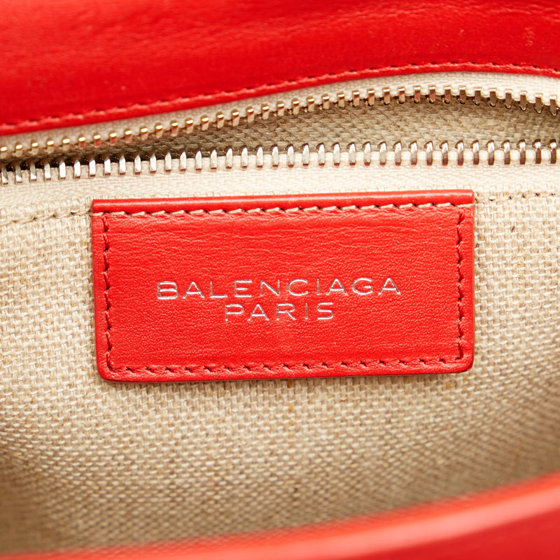 Balenciaga Padlock All Day Leather Crossbody Bag (SHG-23539)