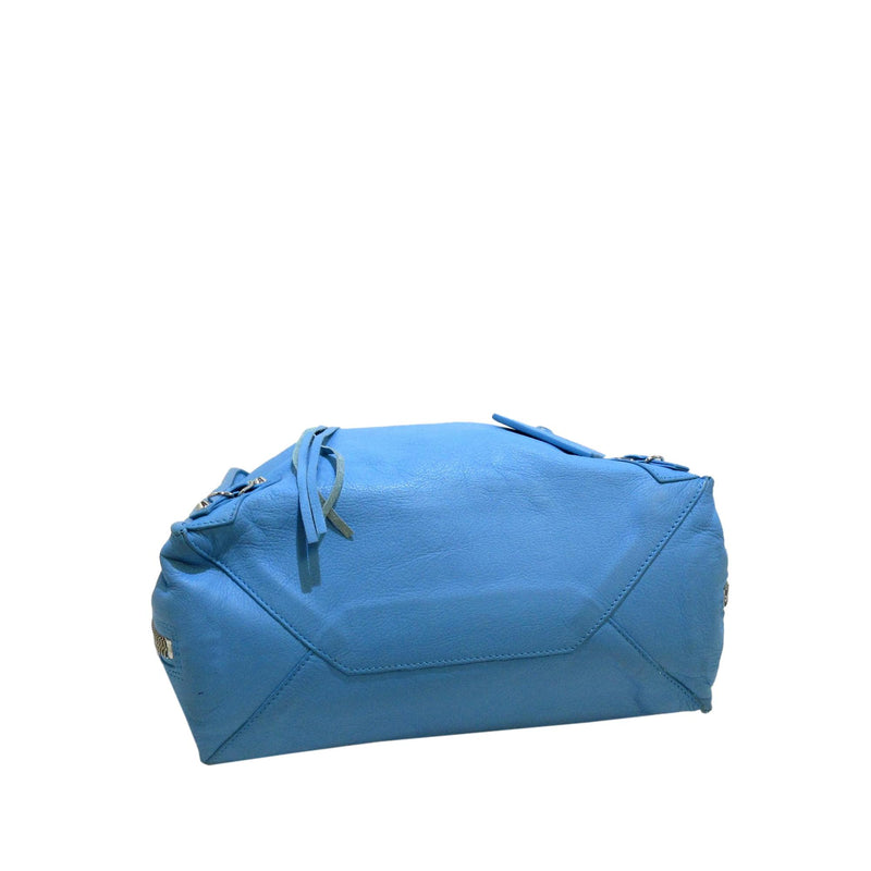 BALENCIAGA Tote Bag 357330 Paper A5 Handbag suede Suede black