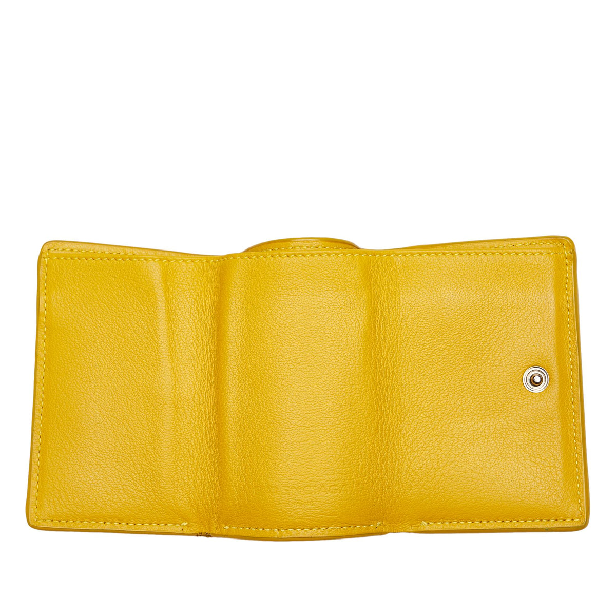 Balenciaga Papier Leather Compact Wallet (SHG-28938)