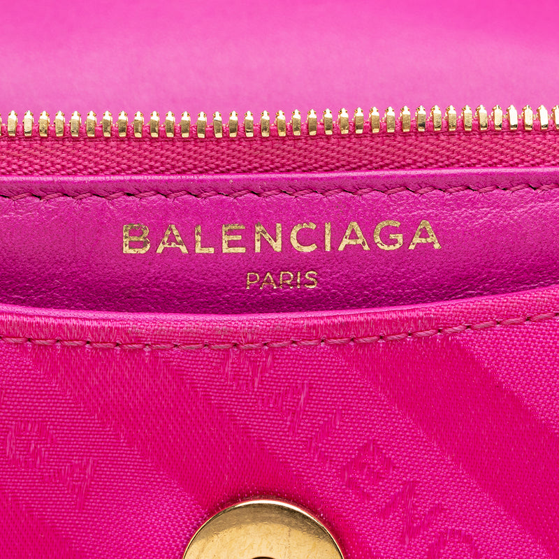 Balenciaga BB Logo Neon Bag
