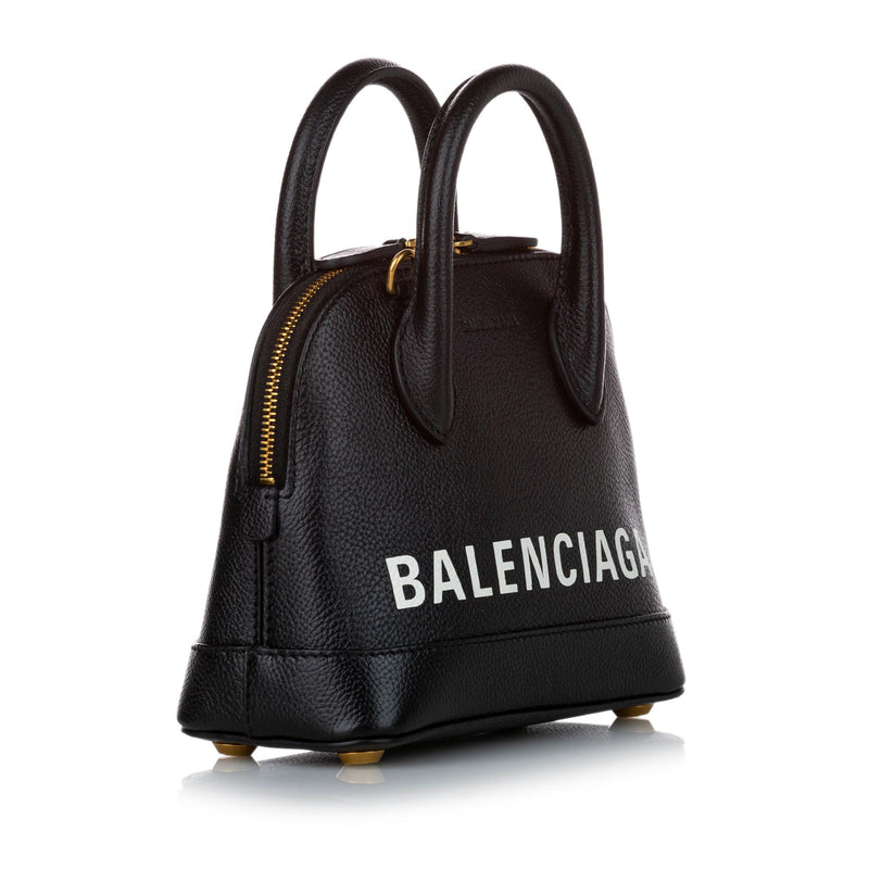 Balenciaga Ville XXS Leather Satchel (SHG-30229)