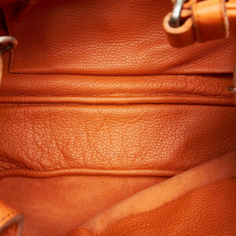 Bottega Veneta Campana Leather Hobo Bag (SHG-22310)