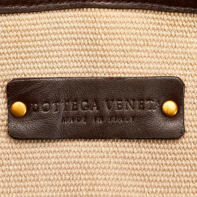 Bottega Veneta Canvas Tote Bag (SHG-29642)