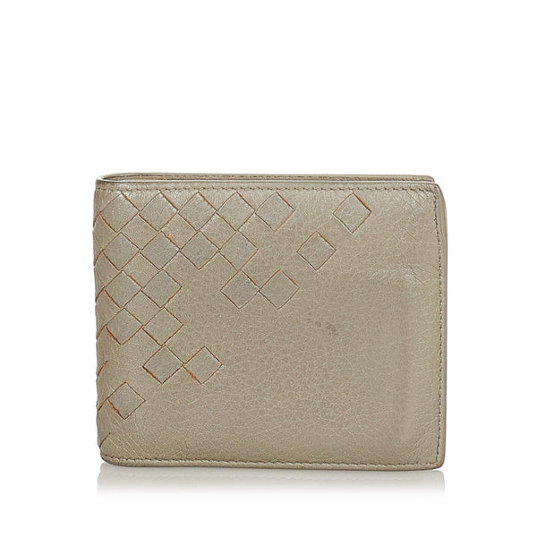 Bottega Veneta Intrecciato Bifold Leather Wallet (SHG-24402)