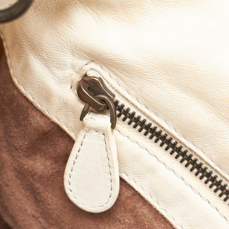 Bottega Veneta Intrecciato Campana Leather Hobo Bag (SHG-28136)