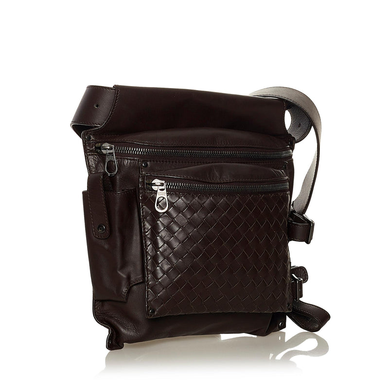 Bottega Veneta Intrecciato Leather Belt Bag (SHG-34967)