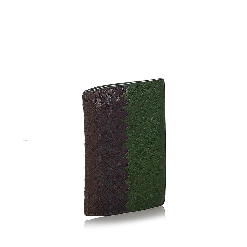 Bottega Veneta Intrecciato Leather Bifold Wallet (SHG-26767)