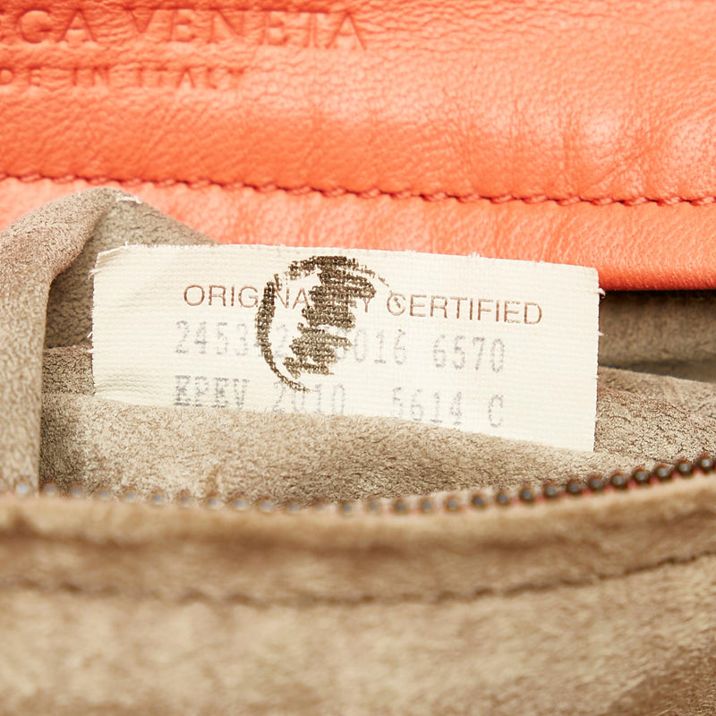 Bottega Veneta Intrecciato Leather Crossbody Bag (SHG-27146)