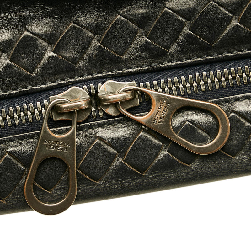 Bottega Veneta Intrecciato Leather Crossbody Bag (SHG-29264)