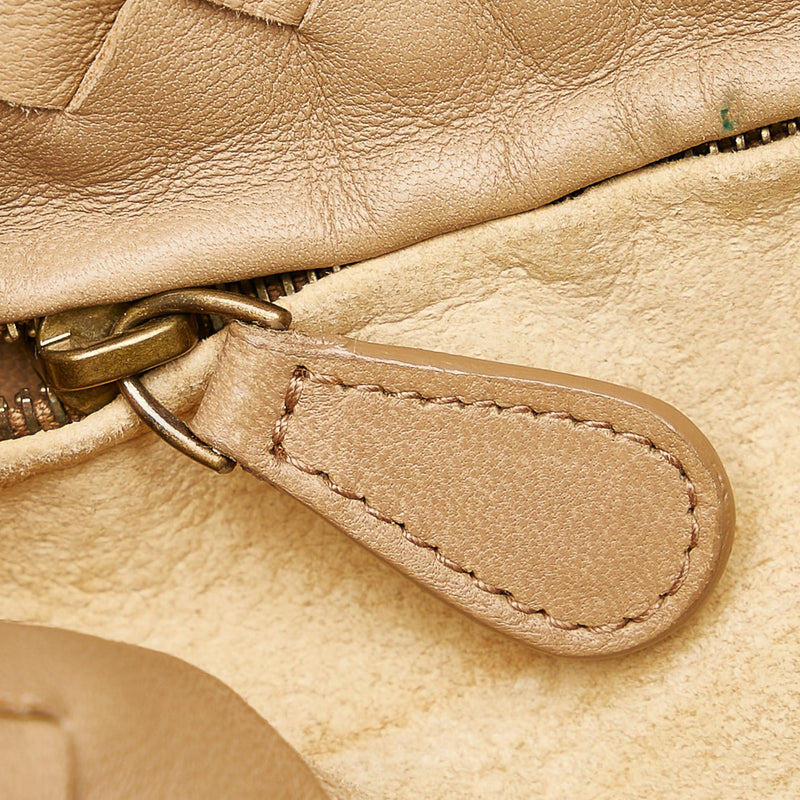 Bottega Veneta Intrecciato Leather Crossbody Bag (SHG-27382) – LuxeDH