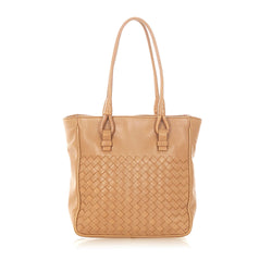 Bottega Veneta Intrecciato Leather Handbag (SHG-22611)