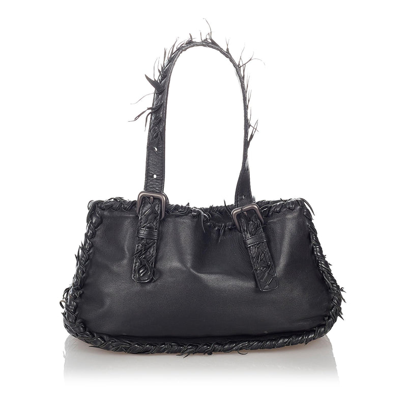 Bottega Veneta Intrecciato Leather Handbag (SHG-27217)